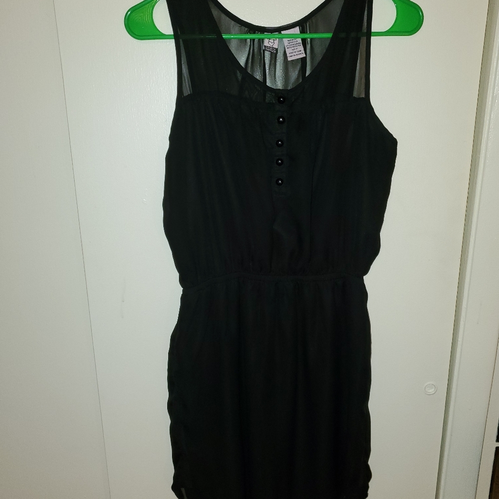 🤩Black Sheer Dress with Lining🤩